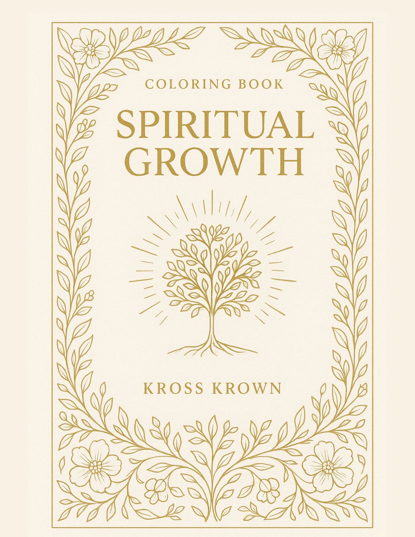 Spiritual Growth – Christian Coloring Book (Printable PDF Download)
