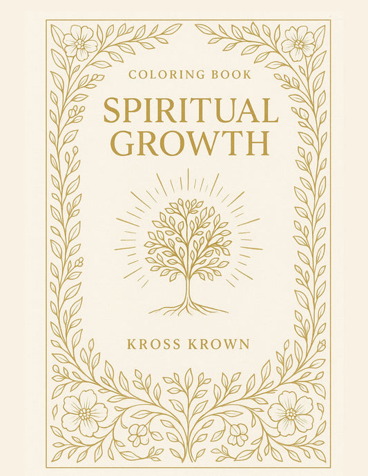 Spiritual Growth – Christian Coloring Book (Printable PDF Download)