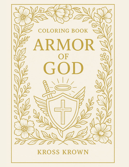 Armor of God – Faith Coloring Book (Printable PDF Download)