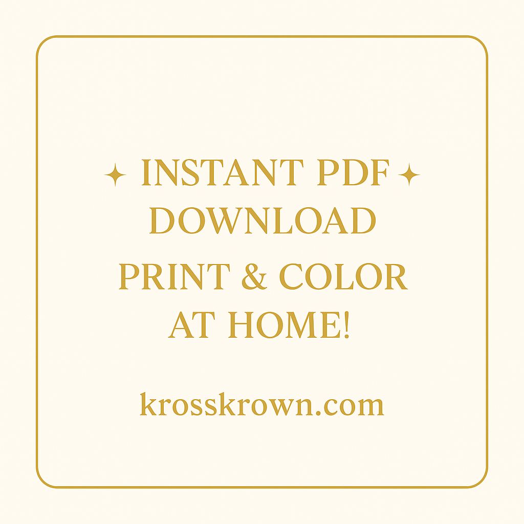 Peace in Chaos – Christian Mandala Coloring Book (Printable PDF Download)